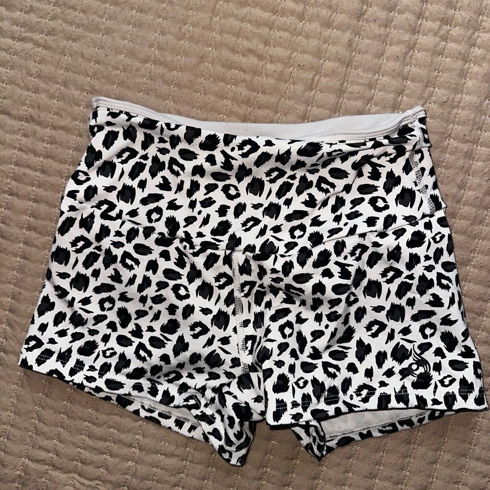 Ryderwear Black and White Athletic Shorts